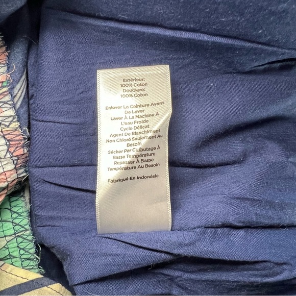 Talbots Voile Hibiscus Sleeveless Belted Maxi Dress Womens Size 2 Petite - Picture 8 of 8